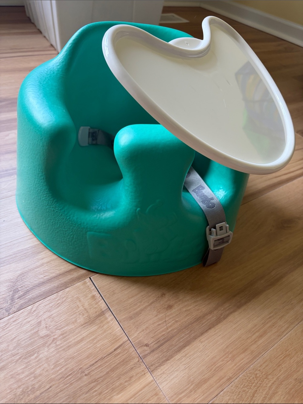 Infant Floor Seat with Removable Tray in Teal